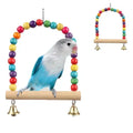 Columpio de Madera para Loros y Aves