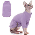Ropa para Gatos PUMYPOREITY – Suéter Elástico con Mangas para Gatos Esfinge y Sin Pelo