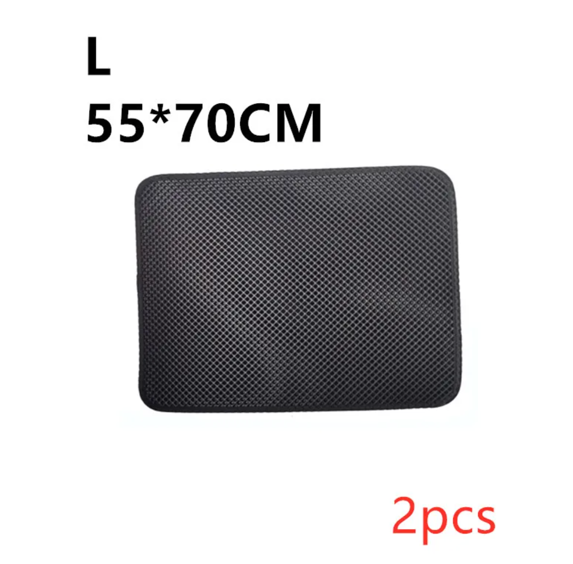 Double-Layer Cat Litter Mat