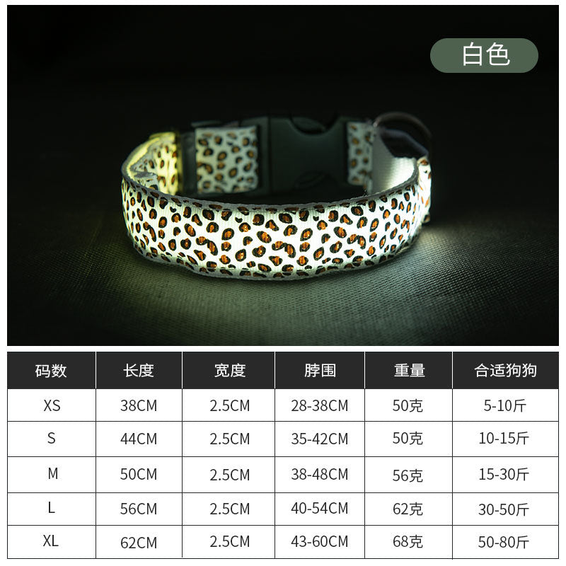 Rechargeable LED Collar for Dogs of All Sizes