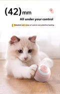 Pelota Interactiva Inteligente Rodante para Perros y Gatos – Juguete Automático con Movimiento