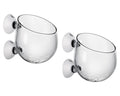 Soporte de Vidrio con Ventosa para Plantas de Acuario – Pack de 2 Macetas para Pothos