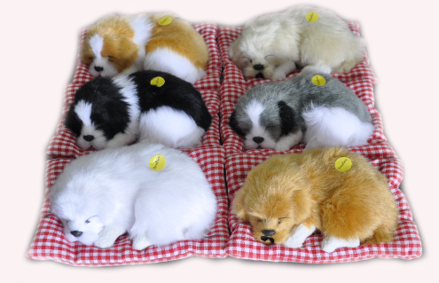 Peluche Parlante Interactivo para Perros Pequeños - Juguete con Sonido que Acompaña y Calma