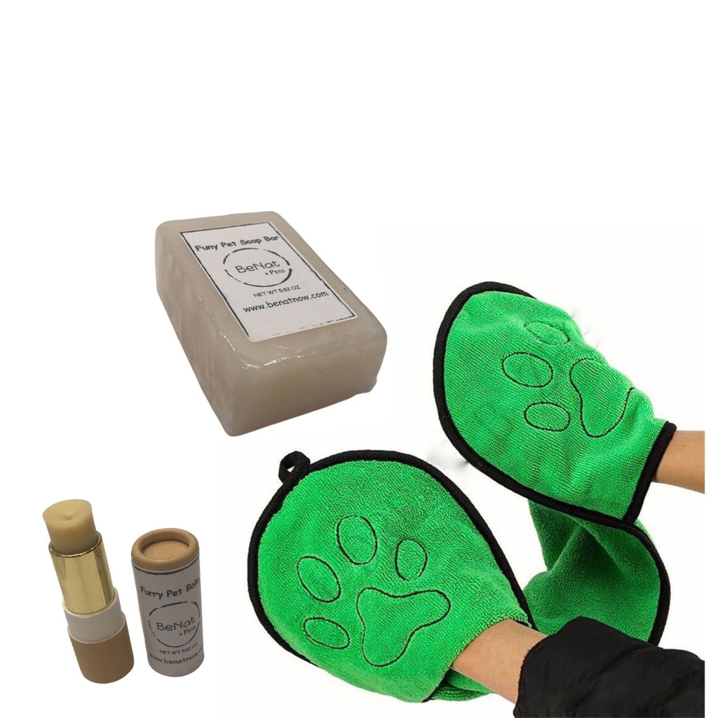 Natural Pet Grooming Kit (3 pieces)