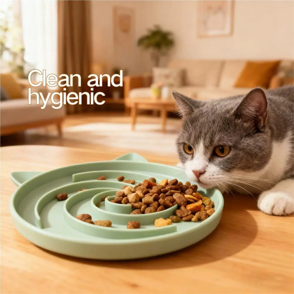 Silicone Slow Feeder Licking Mat for Dogs & Cats