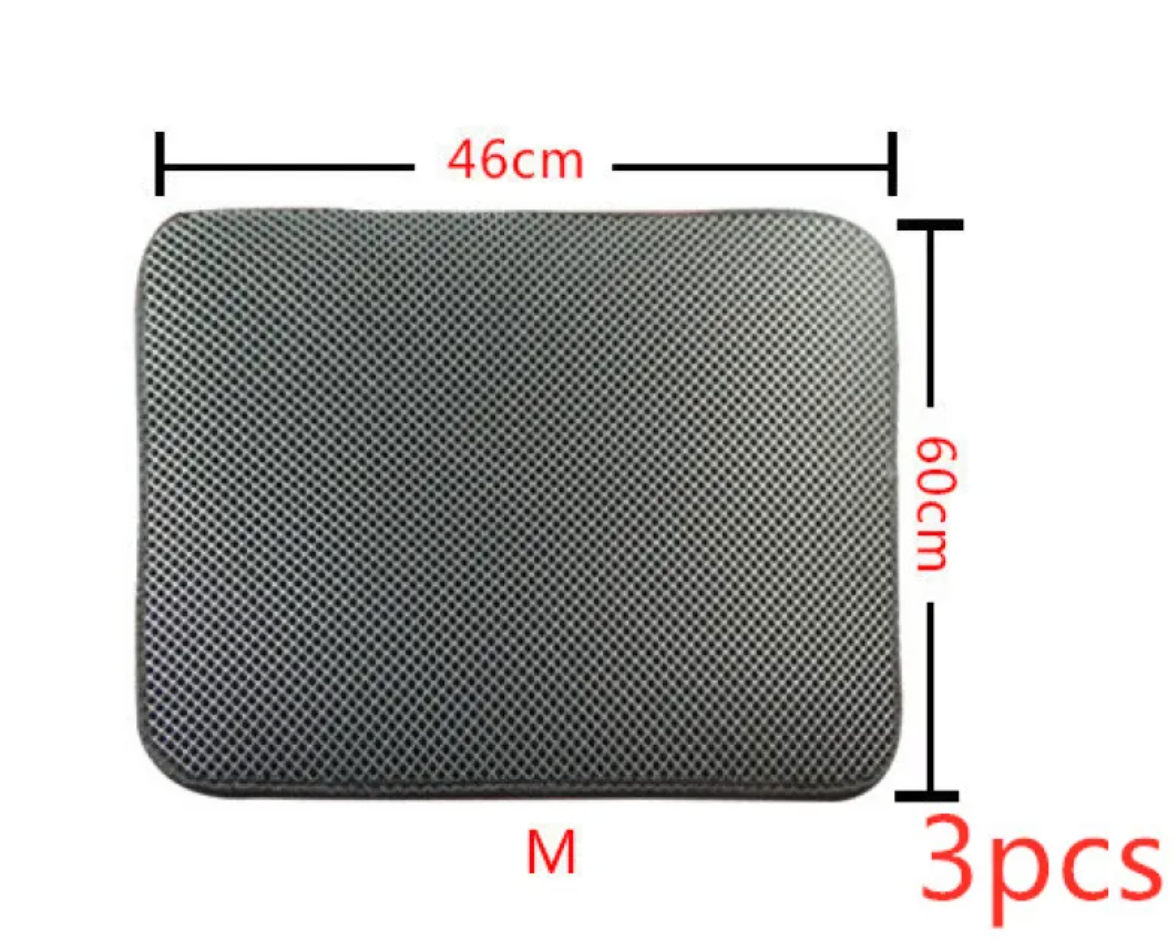 Double-Layer Cat Litter Mat