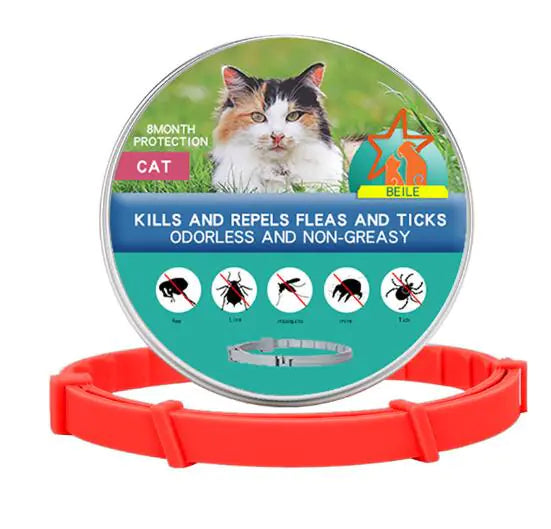 Adjustable Anti-Flea Collar for Dogs and Cats