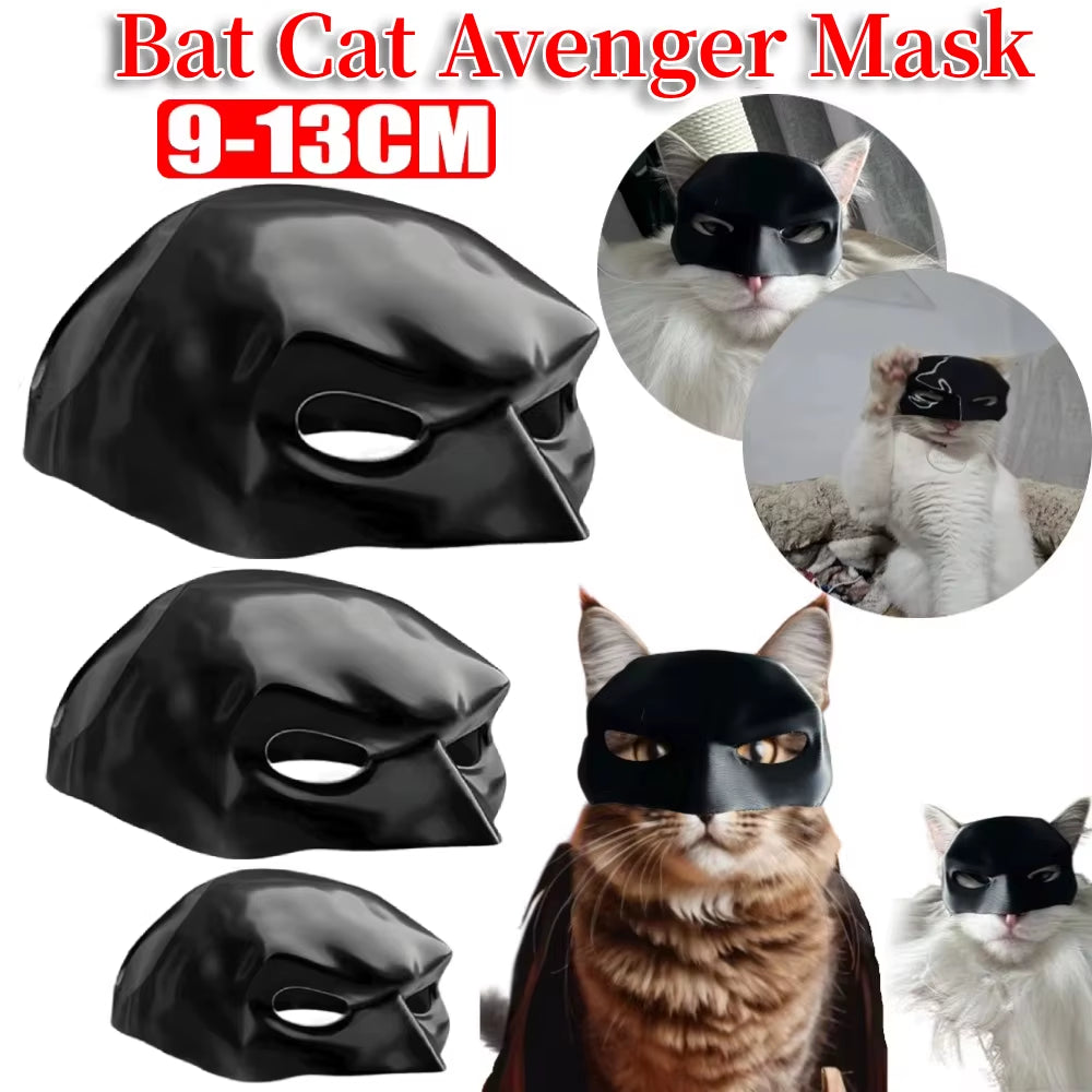 Cat Bat Halloween Costume Mask