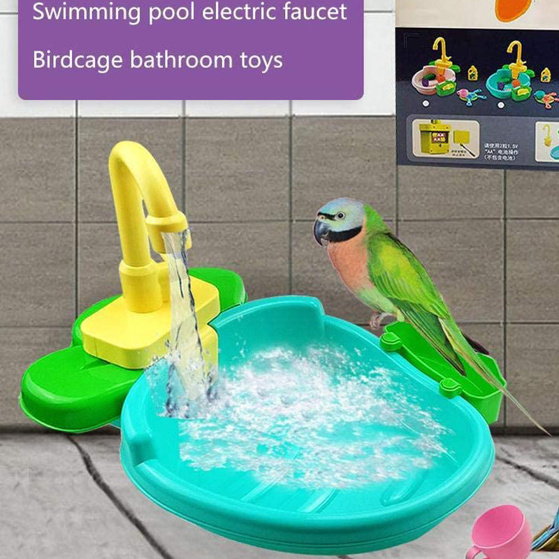 Accesorios de Baño para Loros y Jaulas de Aves – Diversión en el Agua