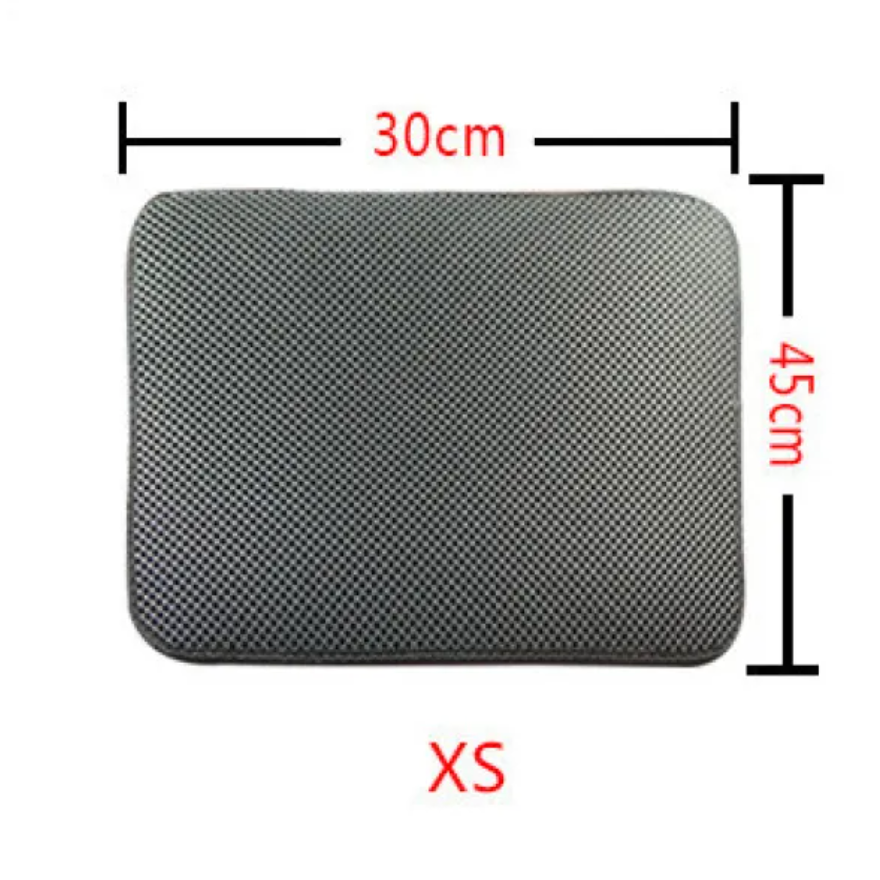 Double-Layer Cat Litter Mat