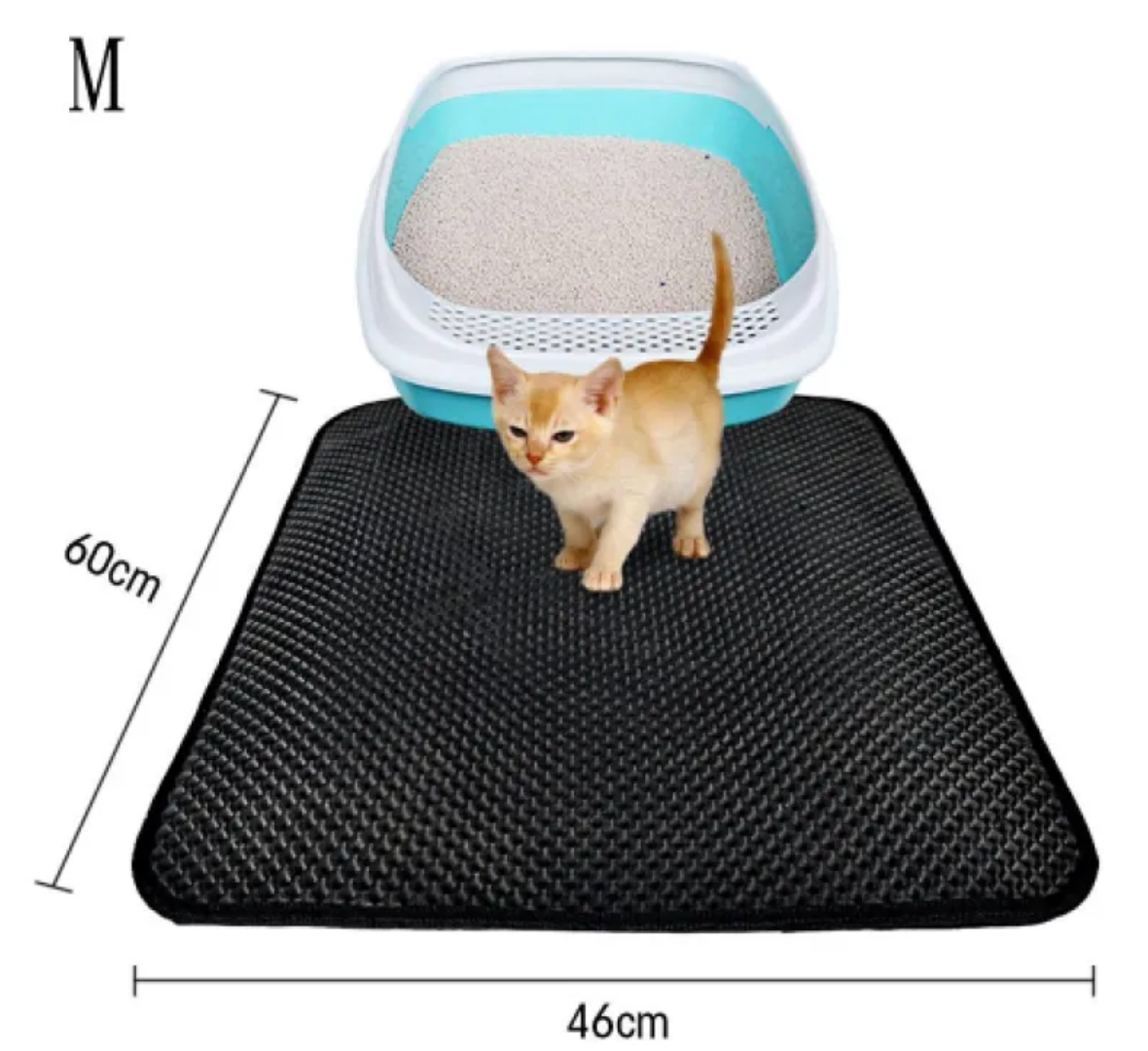 Double-Layer Cat Litter Mat