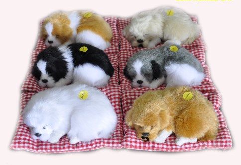 Peluche Parlante Interactivo para Perros Pequeños - Juguete con Sonido que Acompaña y Calma