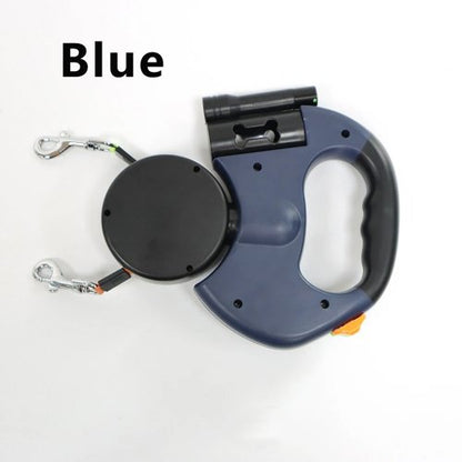 Retractable Pet Leash with Light - Pawsyhome