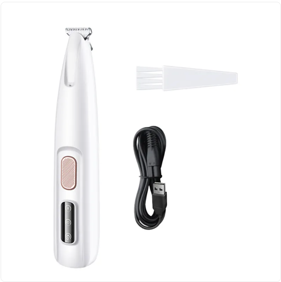 Recortadora de Pelo para Patas con Luz LED y Pantalla para Perros y Gatos