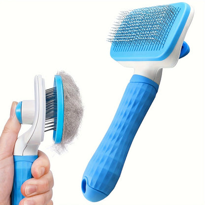 Dog Hair Remover Brush – Gentle Grooming Tool for Dogs & Cats - Pawsyhome