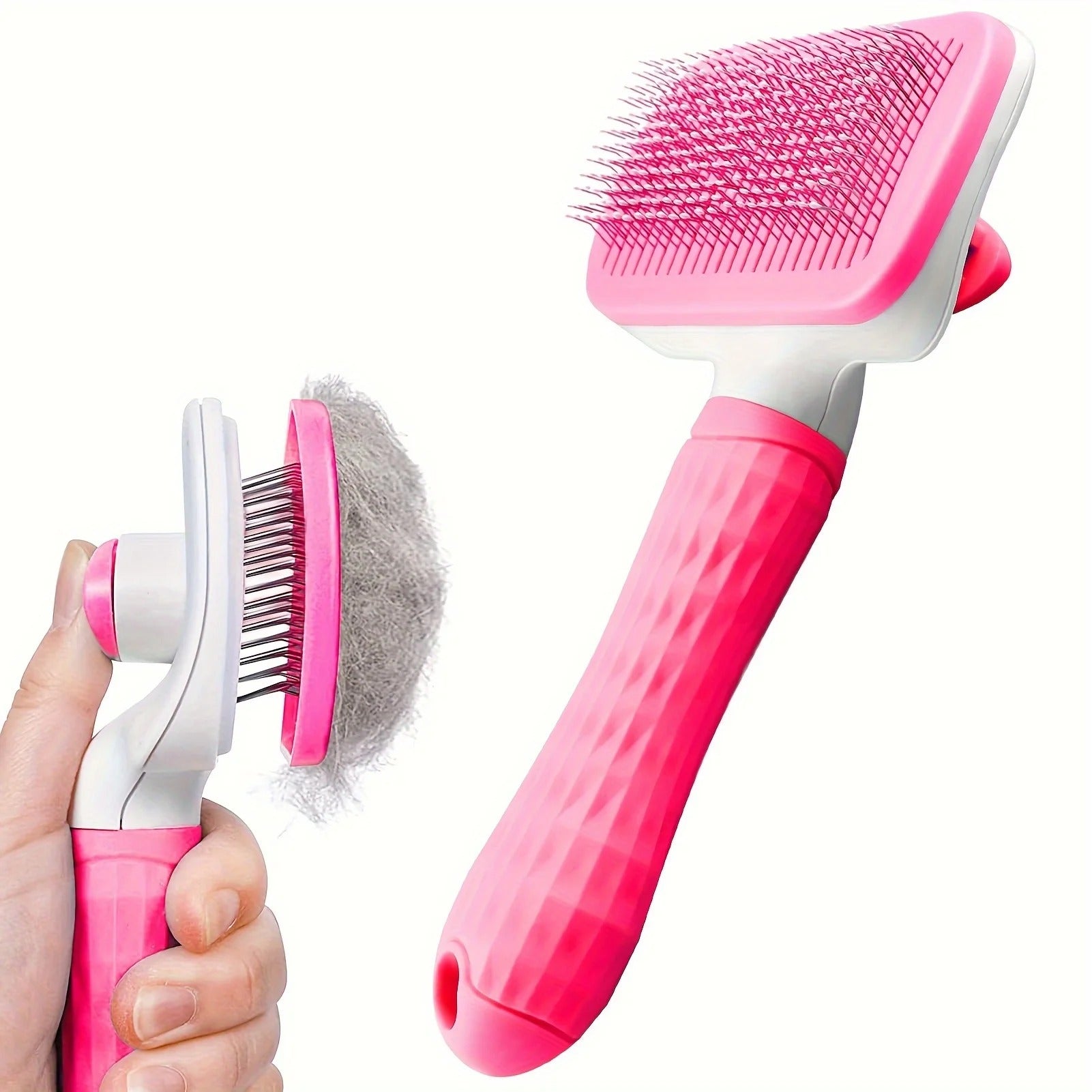Dog Hair Remover Brush – Gentle Grooming Tool for Dogs & Cats - Pawsyhome